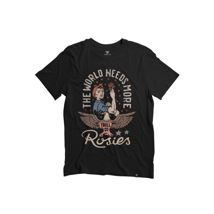KIDS GIRLS S/S ROSIE - BLK